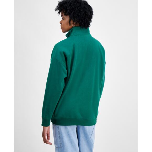 Self Esteem Juniors' Track & Field Quarter-Zip Sweatshirt - Picture 3 of 3